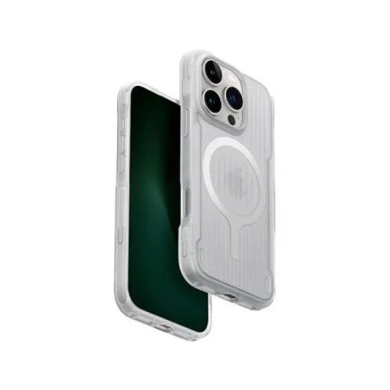 Cover Iphone 16 Pro Max Magclick Charging Combat Active Uniq Hybrid - (Lume-White)